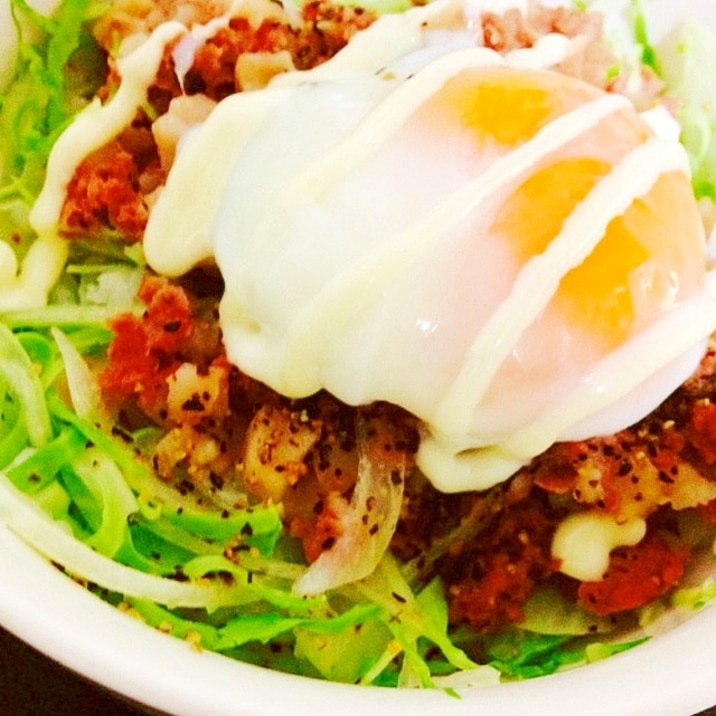 沖縄のコンビーフハッシュで簡単丼ぶり レシピ 作り方 By Mmfmmf 楽天レシピ